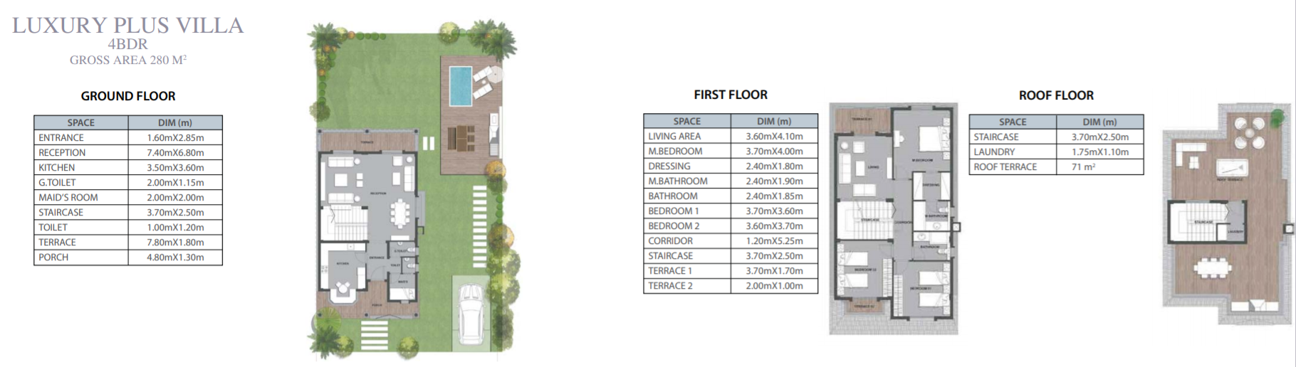 Floor plan for duplex at Mountain View Chillout Park