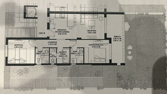 Floor plan for chalet at El Masyaf