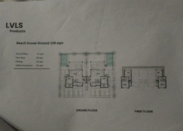 Floor plan for townhouse at LVLS Mountain View