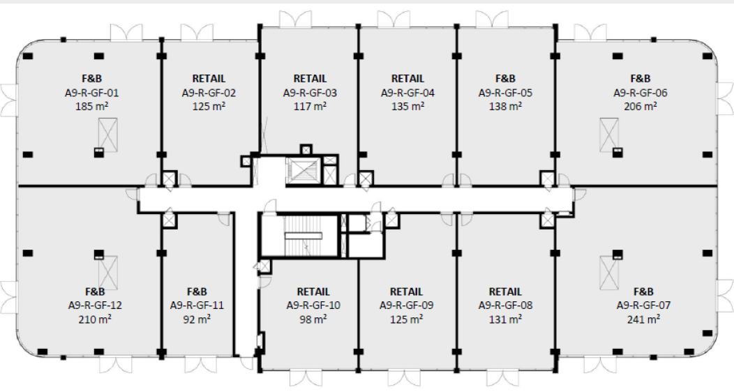 Floor plan for  at Golden Gate