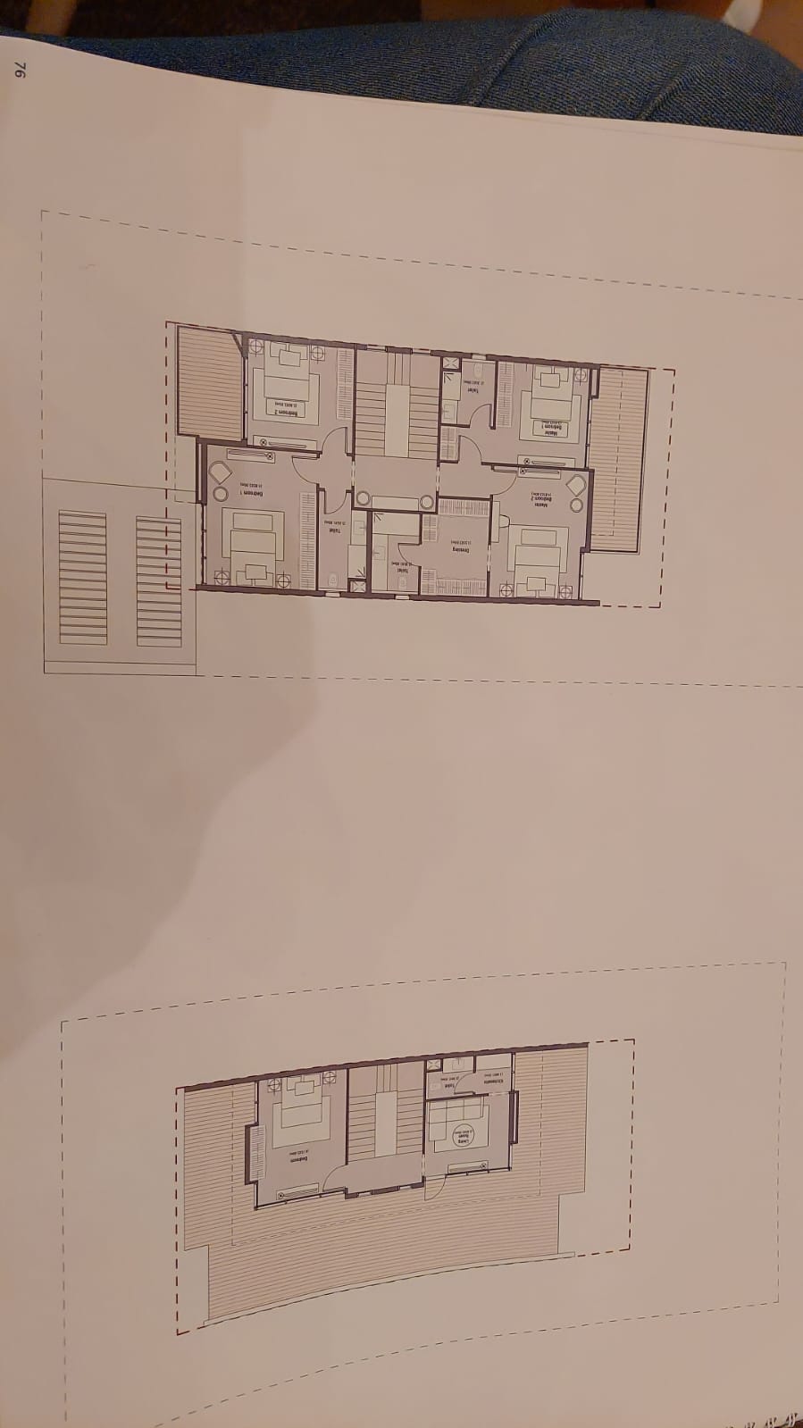 Floor plan for villa at Saada