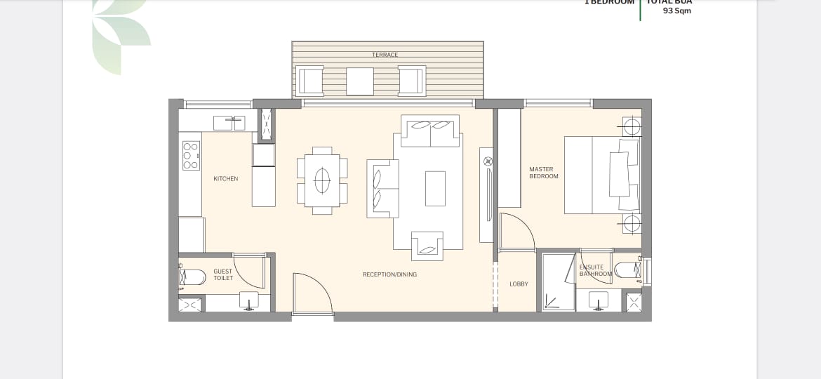 Floor plan for apartment at HAPTown