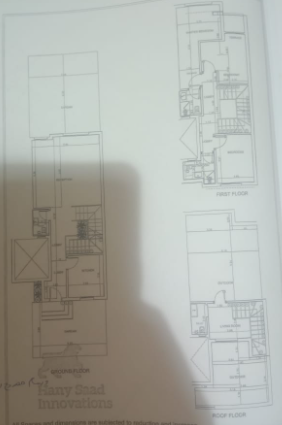 Floor plan for townhouse at Sun Capital