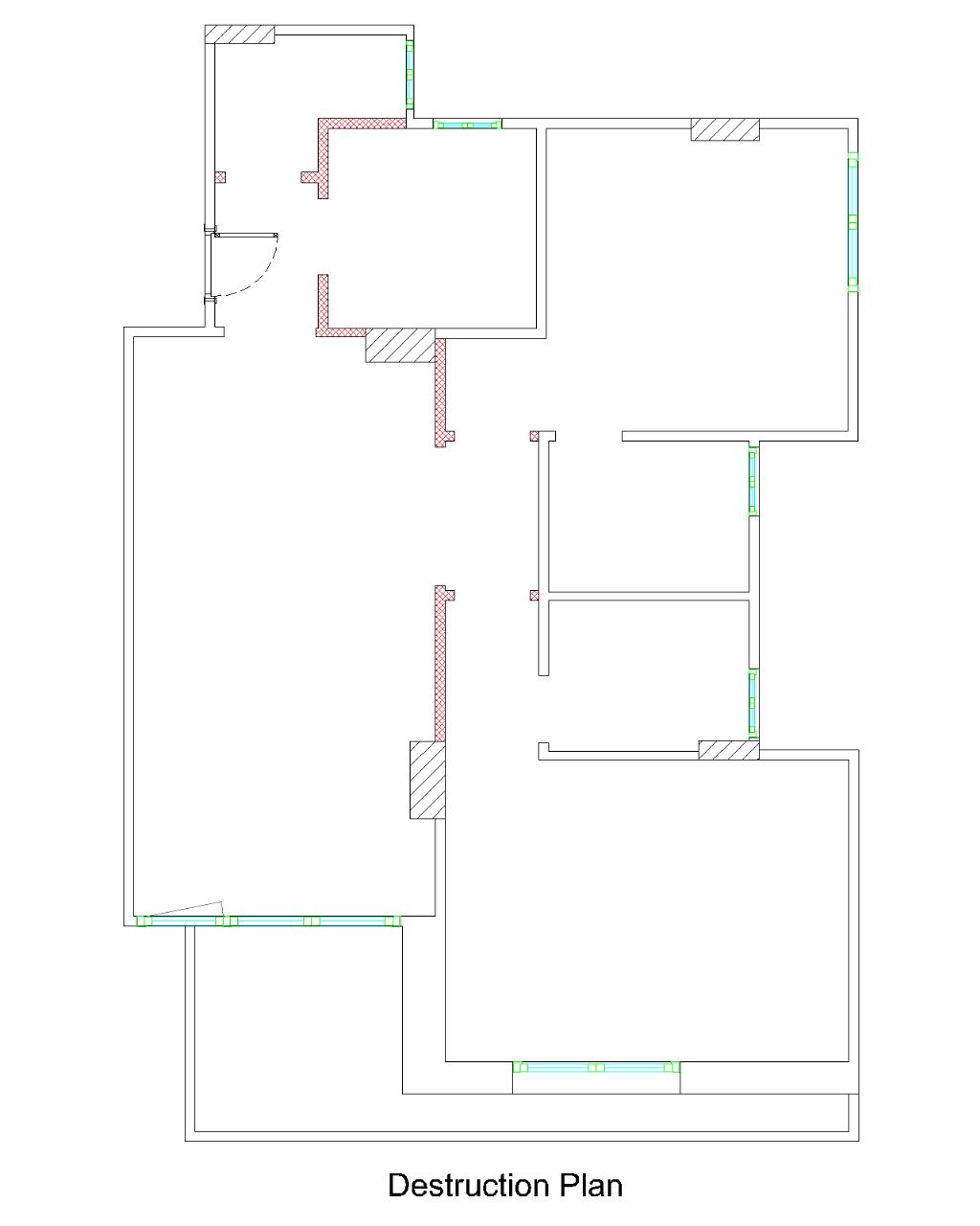 Floor plan for apartment at Il Bosco New Capital