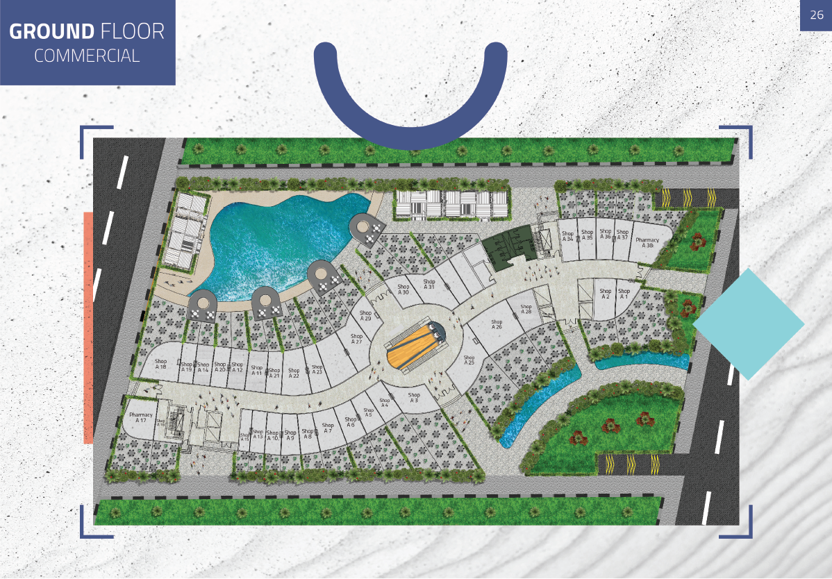 Floor plan for  at Zaha Park - New Capital