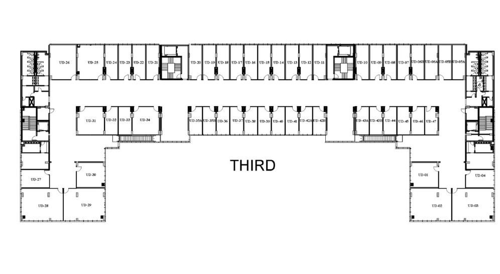 Floor plan for  at Udora Mall