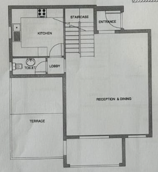 Floor plan for duplex at Mountain View iCity October