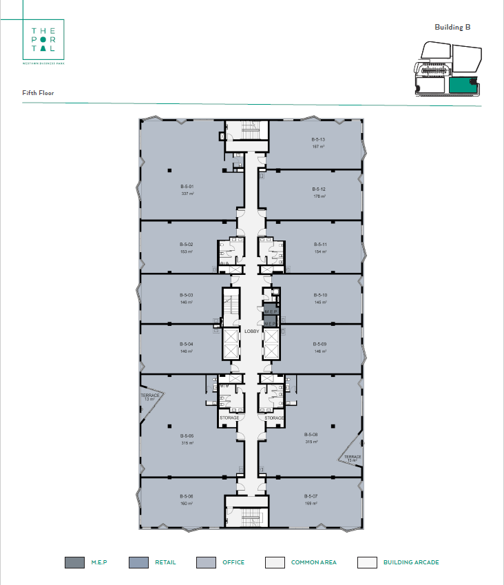 Floor plan for  at Westown The Portal