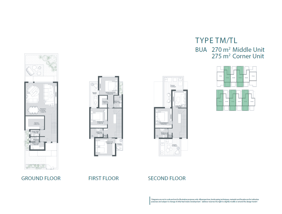 Floor plan for townhouse at The RIDGE Villas