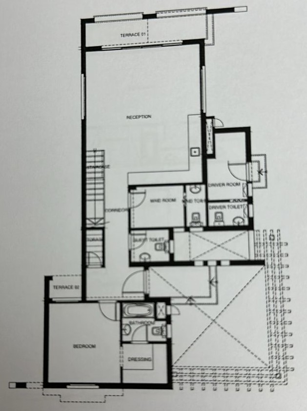 Floor plan for villa at Mountain View Ras El Hekma