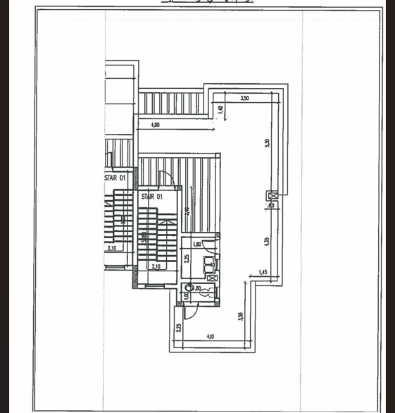 Floor plan for townhouse at Etapa