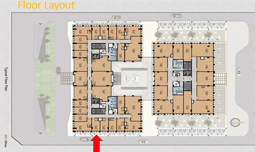Floor plan for  at Citadel Commercial Complex