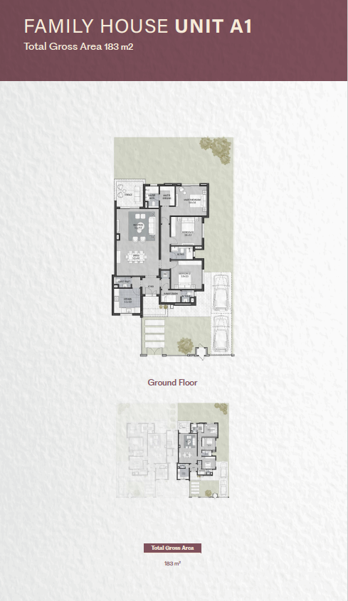 Floor plan for apartment at Rosewood
