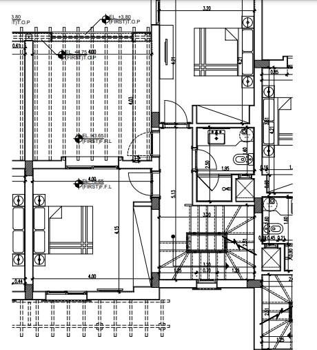 Floor plan for townhouse at Cyan