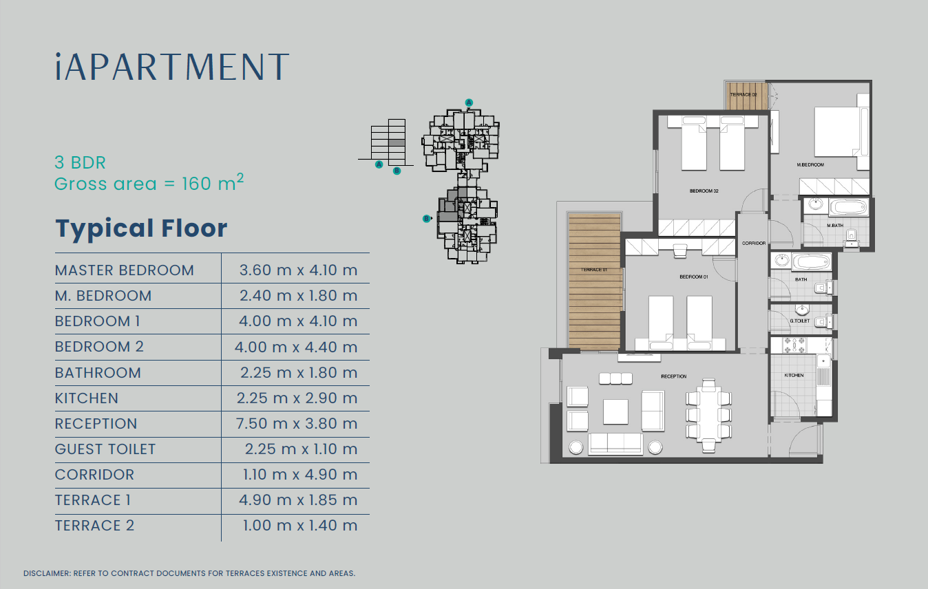 Floor plan for apartment at Mountain View iCity October