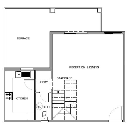 Floor plan for duplex at Aliva Mountain View Mostakbal City