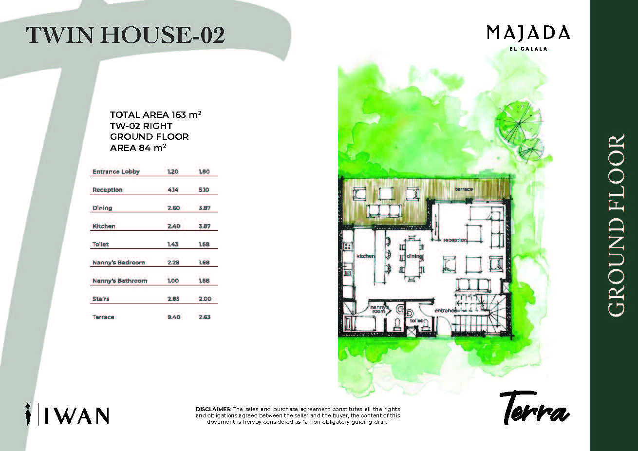 Floor plan for  at Majada Iwan