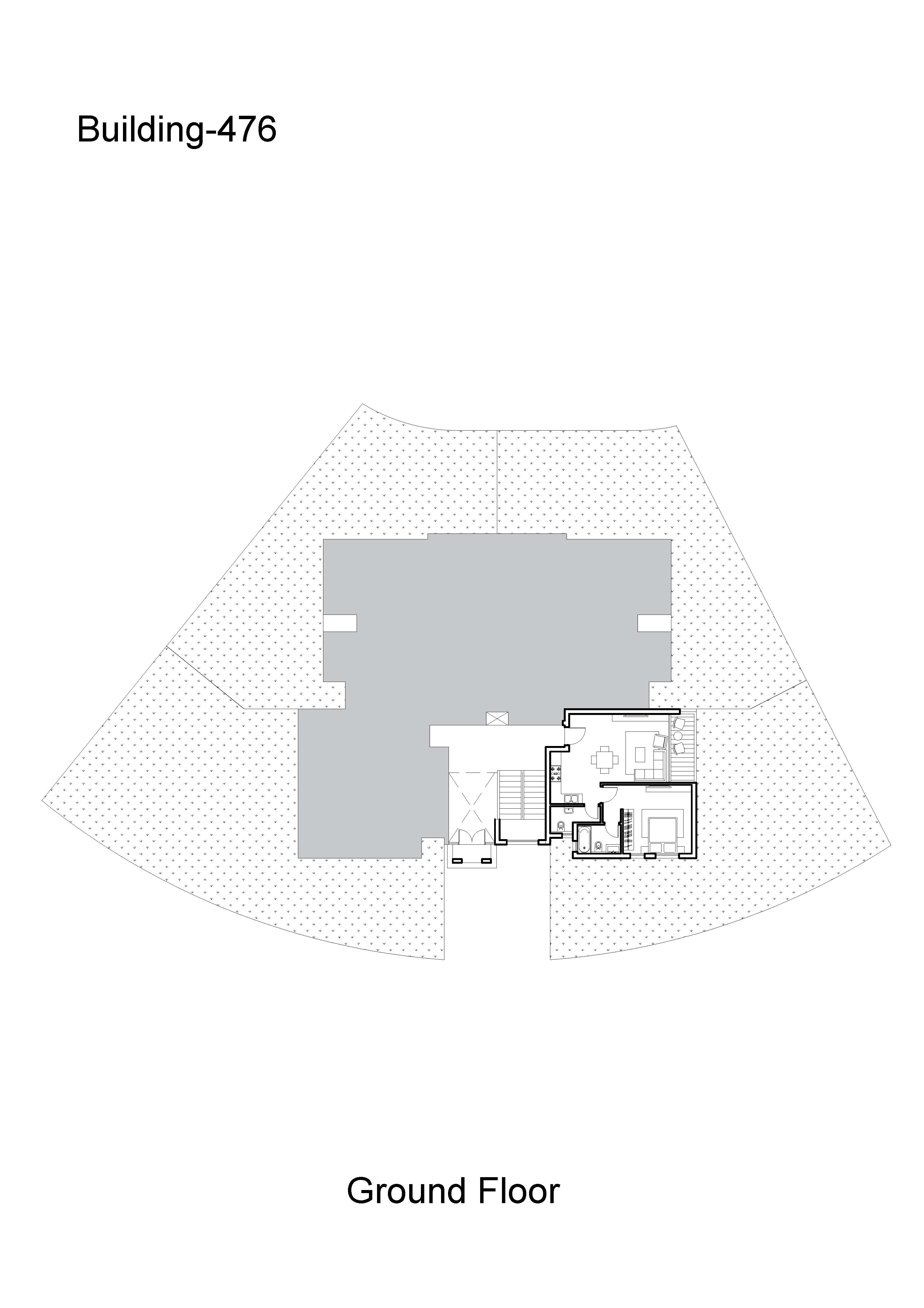 Floor plan for chalet at Cali Coast Ras El Hekma
