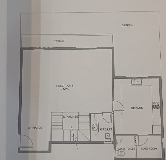 Floor plan for duplex at Aliva Mountain View Mostakbal City