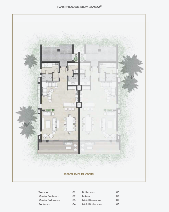Floor plan for  at Katameya Coast