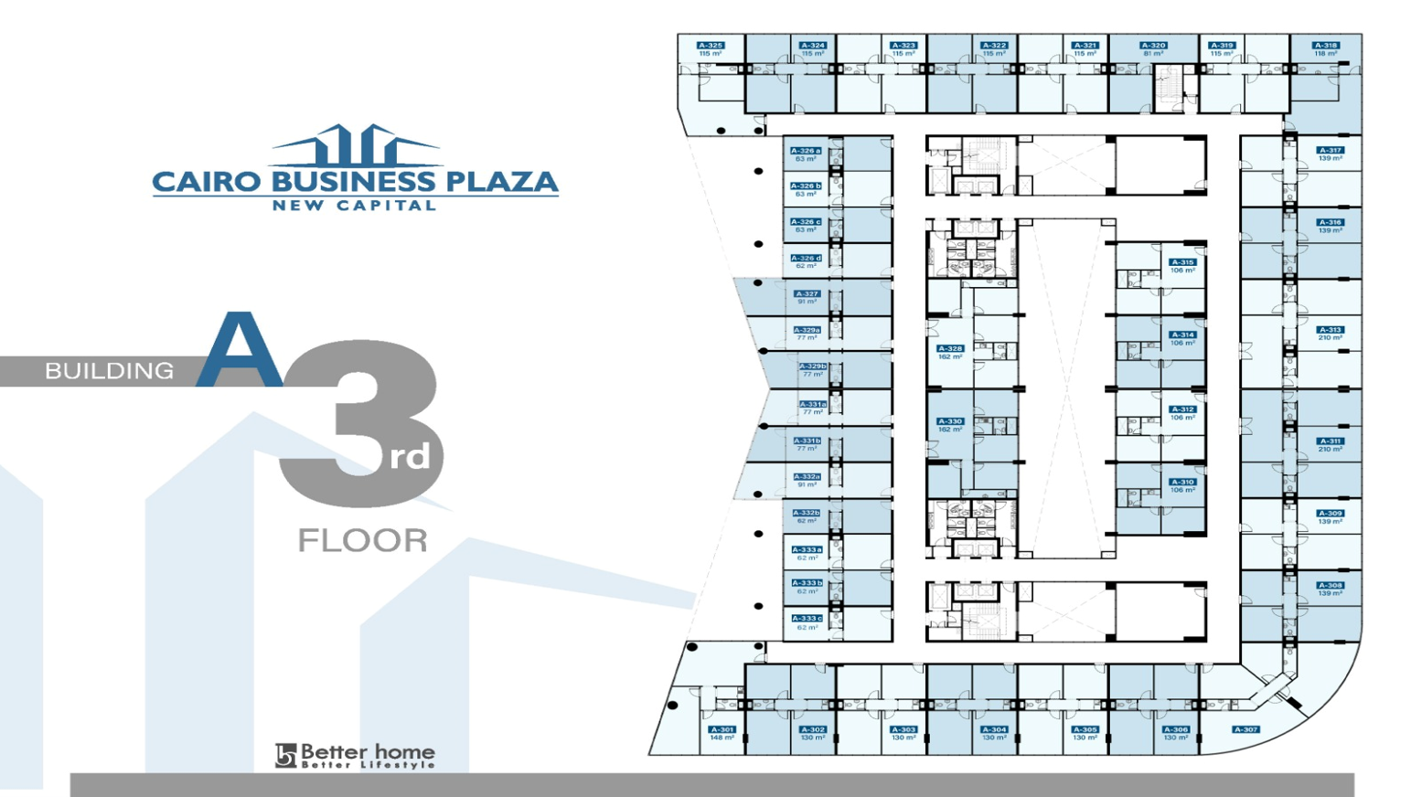 Floor plan for  at Cairo Business Plaza