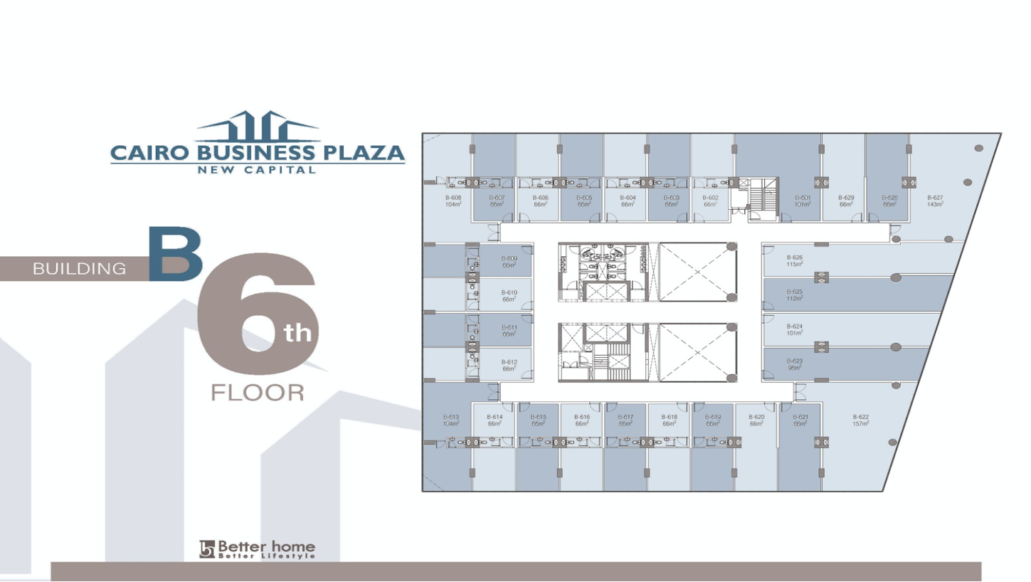 Floor plan for  at Cairo Business Plaza