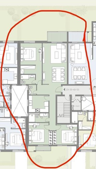 Floor plan for apartment at Haptown Park 226