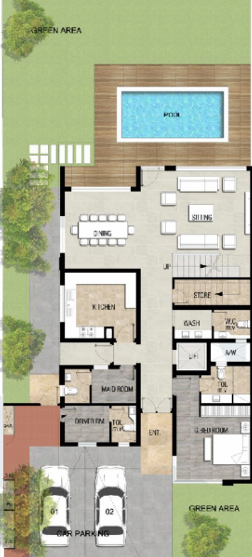 Floor plan for  at Saada