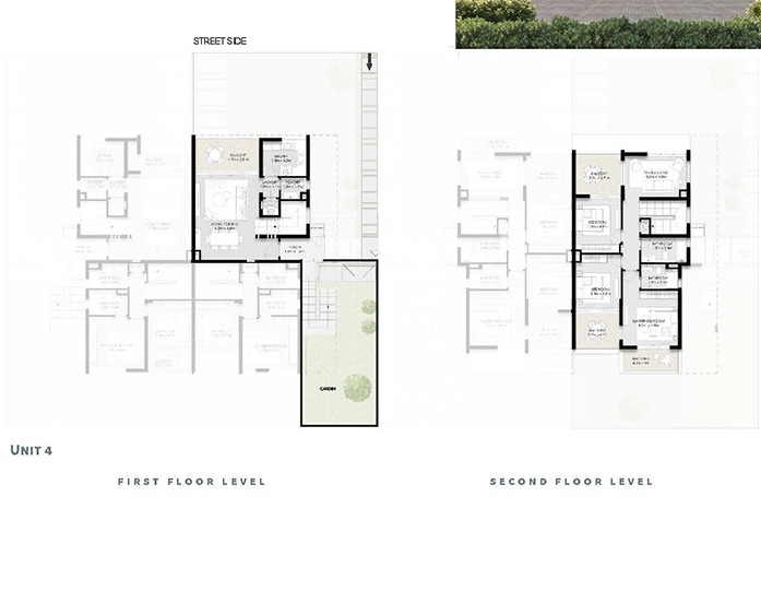 Floor plan for villa at Cairo Gate