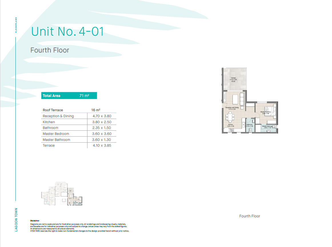 Floor plan for chalet at Hyde Park North - Seashore