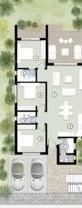 Floor plan for chalet at Silversands