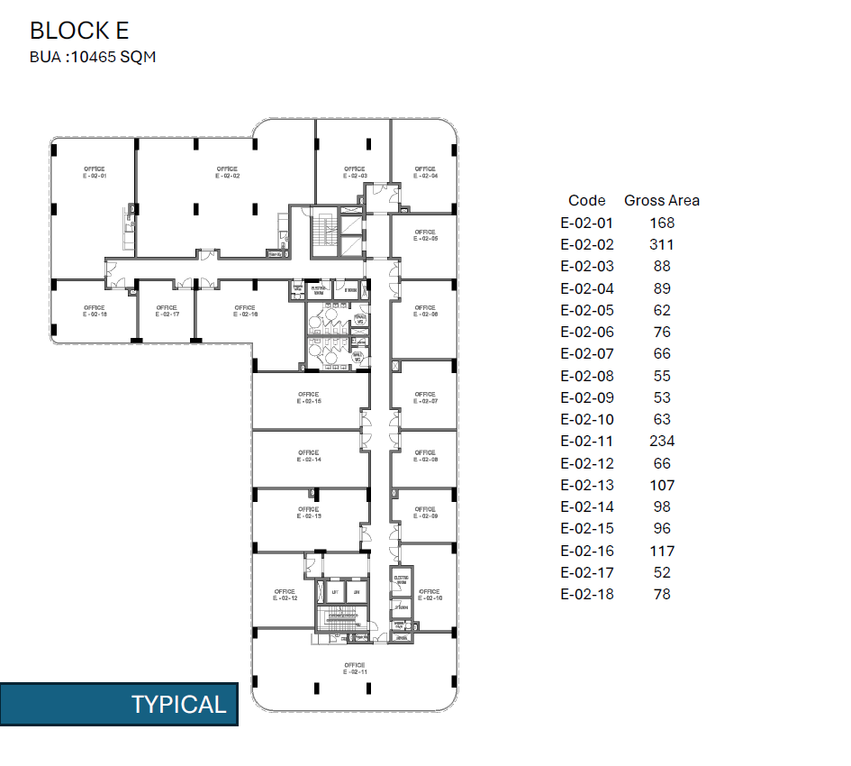 Floor plan for  at Saada