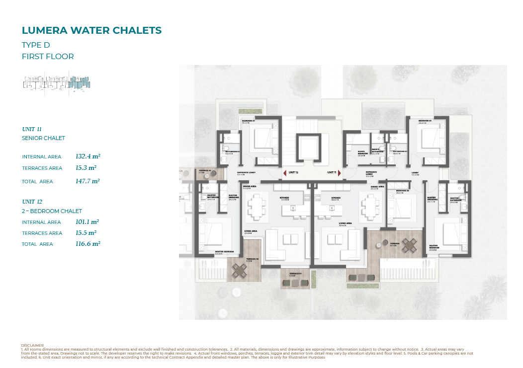 Floor plan for chalet at Solare