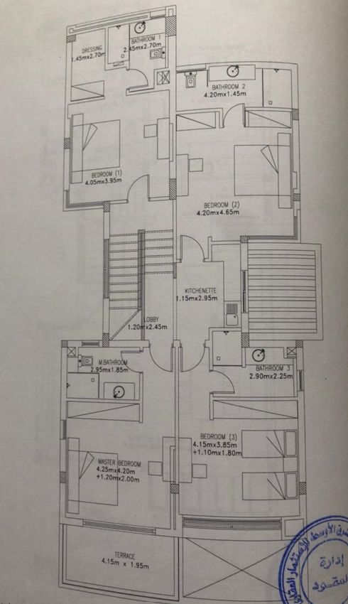 Floor plan for villa at Hacienda Bay