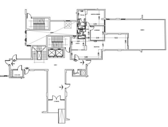 Floor plan for apartment at Sun Capital