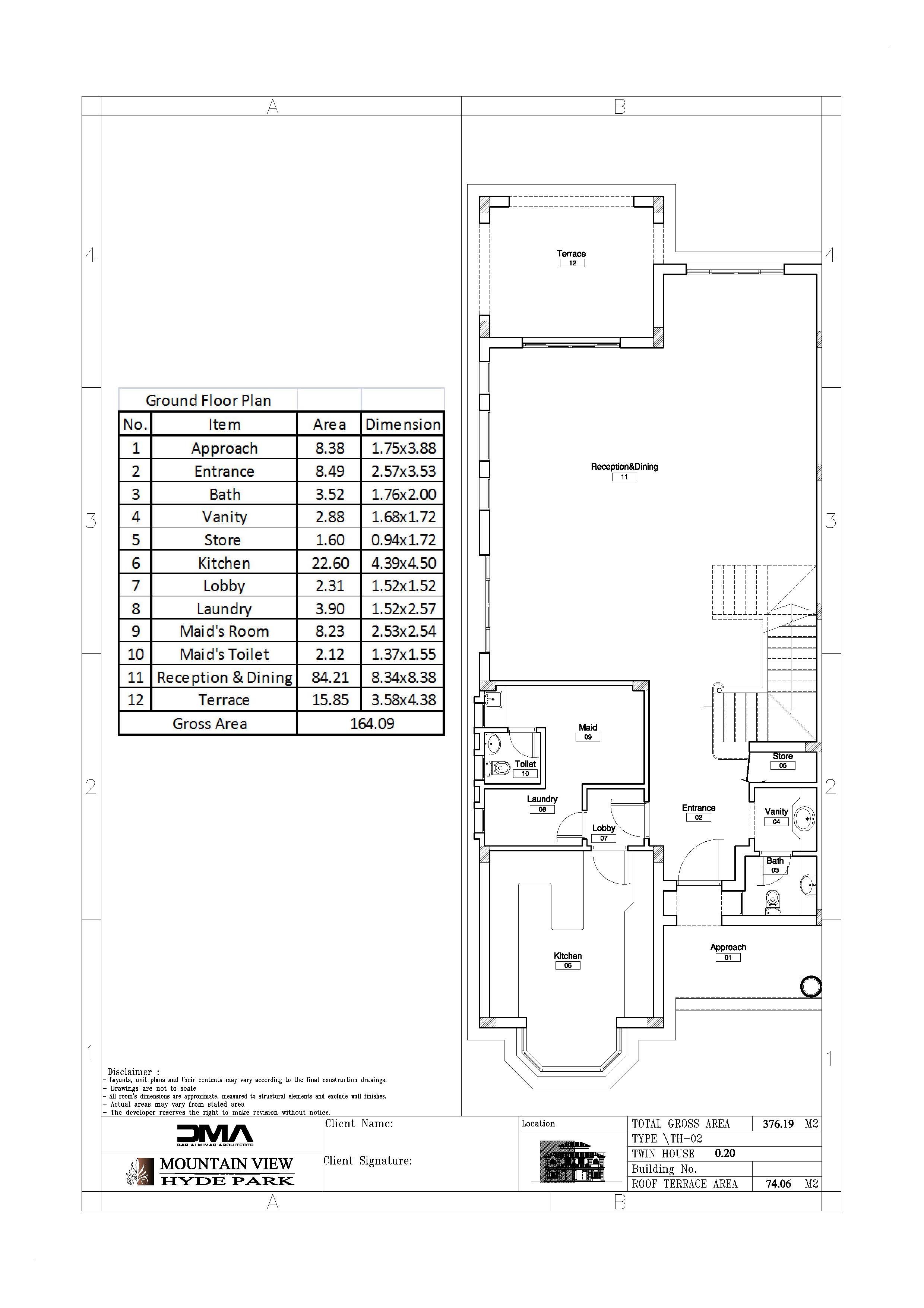 Floor plan for  at Mountain View Hyde Park