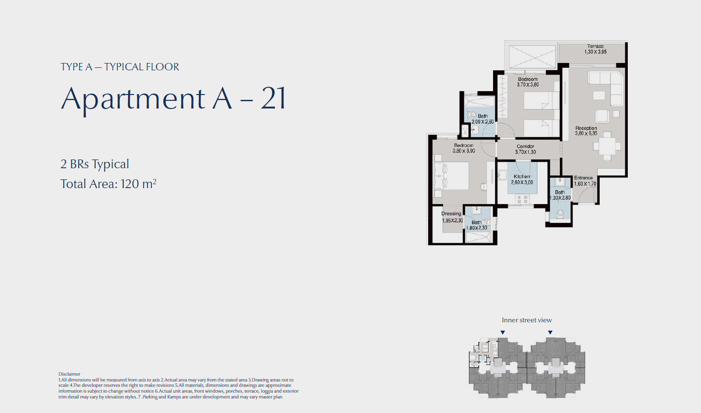Floor plan for apartment at Bluetree