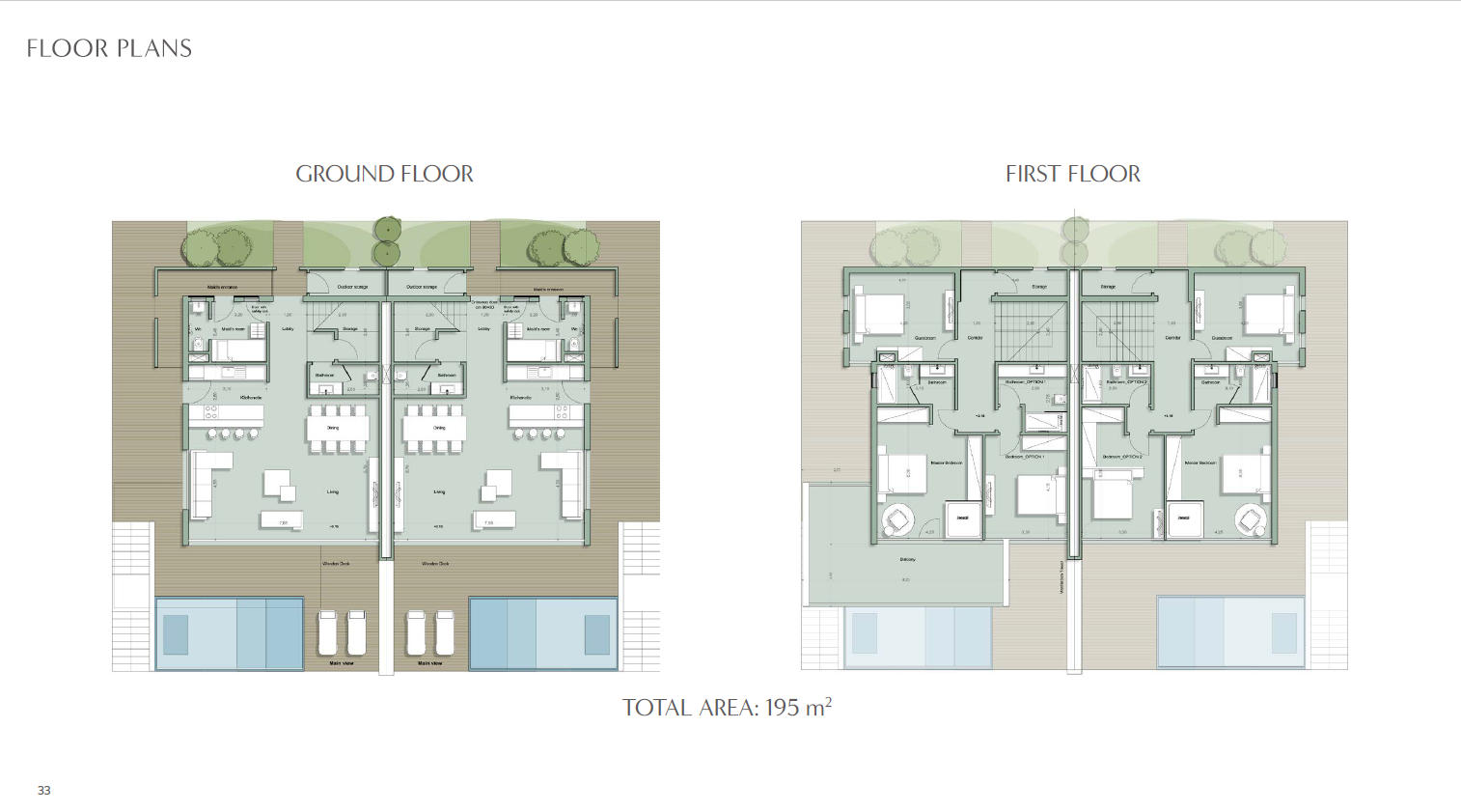 Floor plan for  at Il Monte Galala