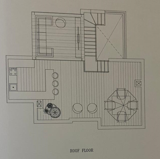 Floor plan for duplex at Mountain View Ras El Hekma