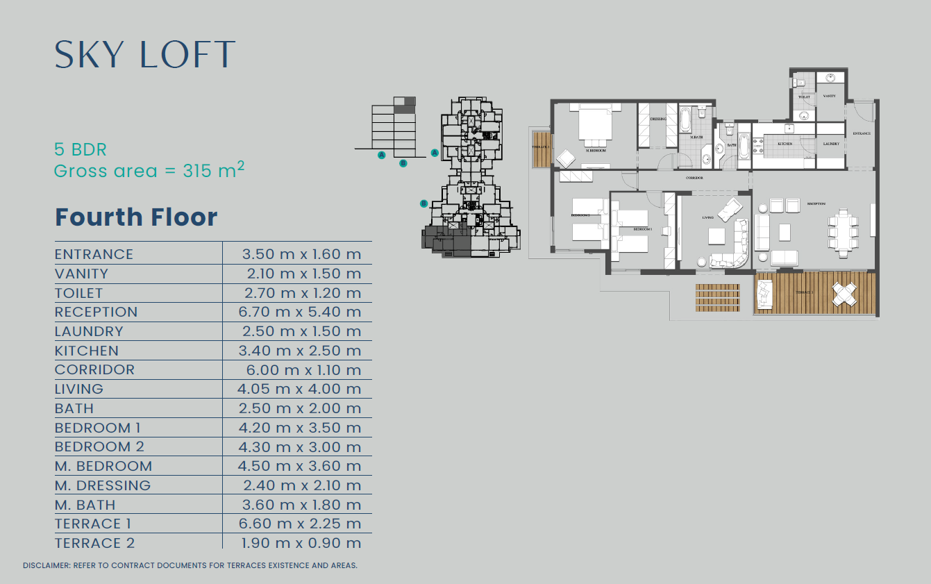 Floor plan for penthouse at Mountain View iCity October