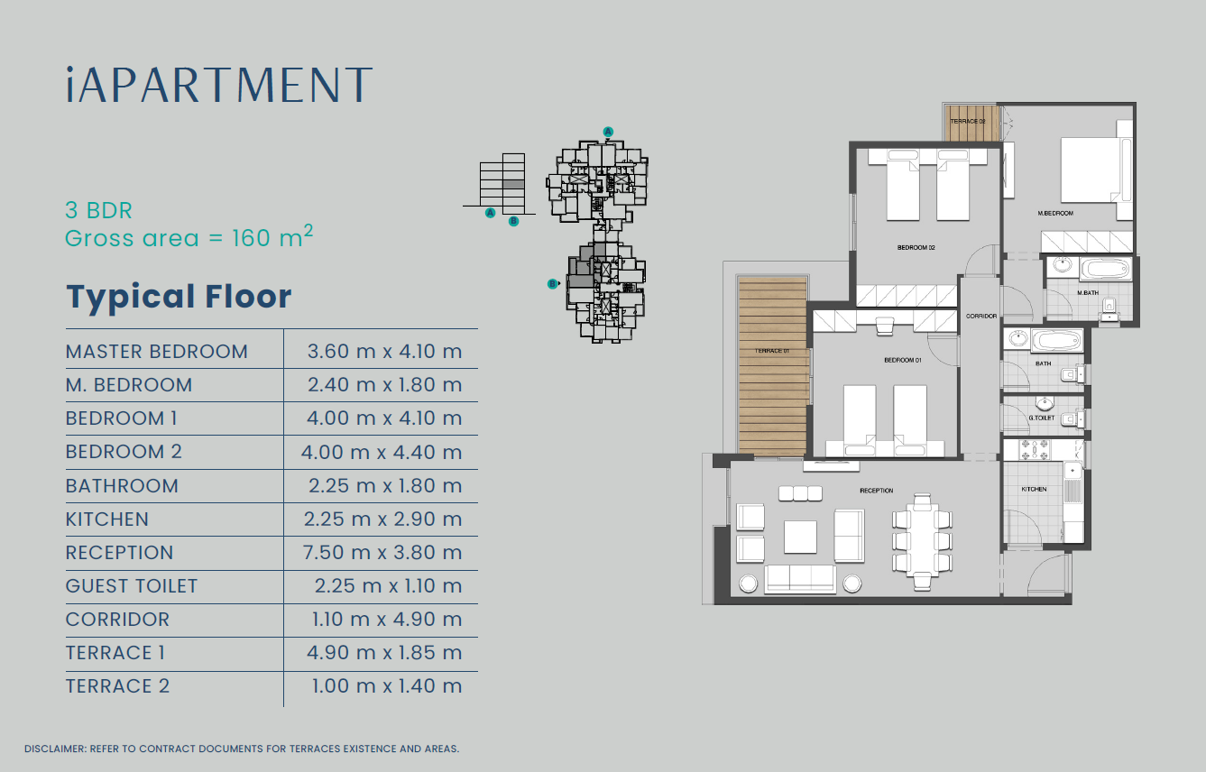 Floor plan for apartment at Mountain View iCity October