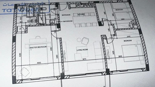 Floor plan for chalet at Il Monte Galala