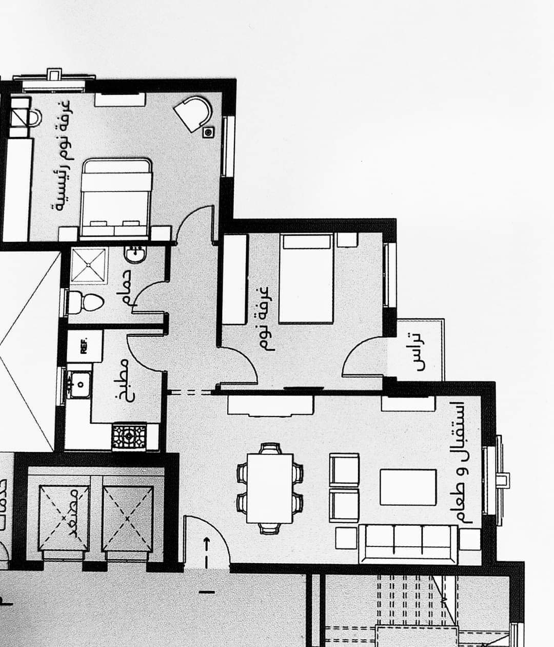 Floor plan for apartment at Celia
