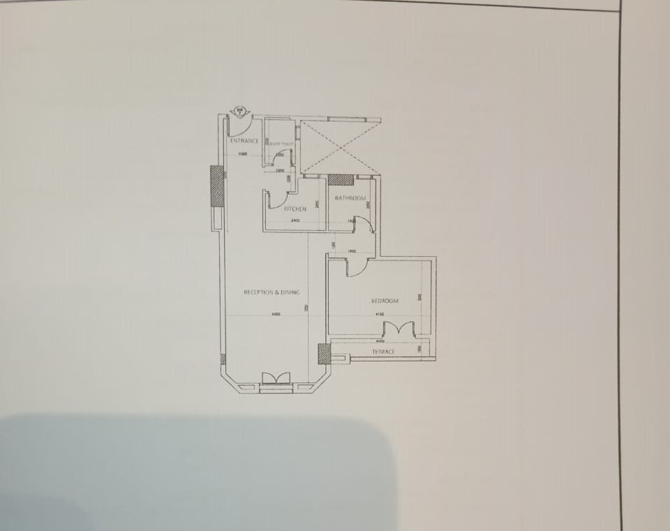 Floor plan for apartment at New Garden City