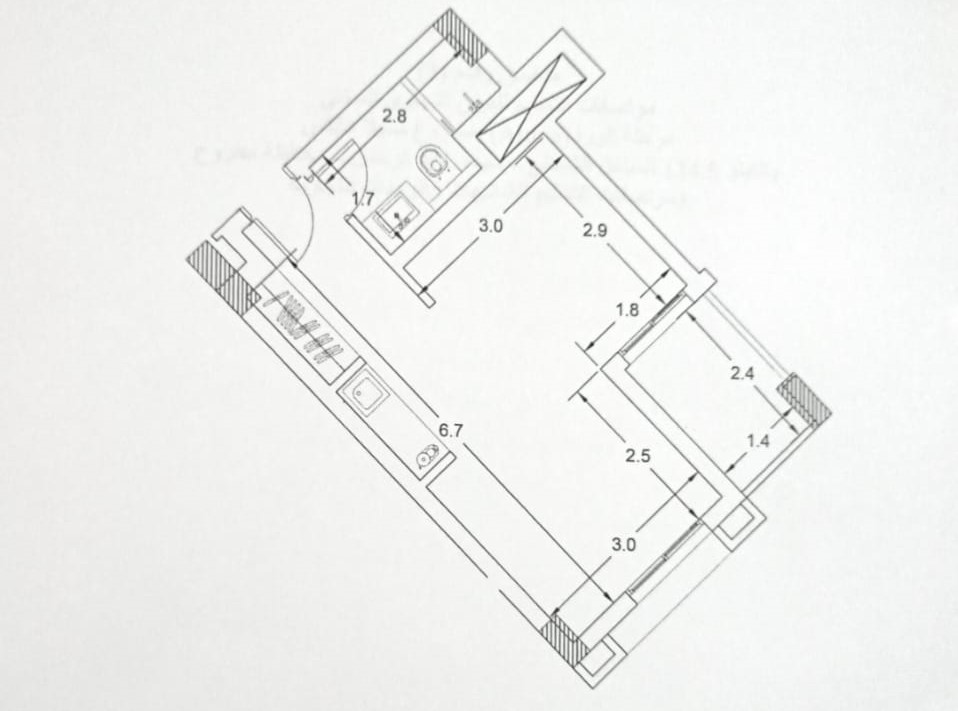 Floor plan for chalet at Alura