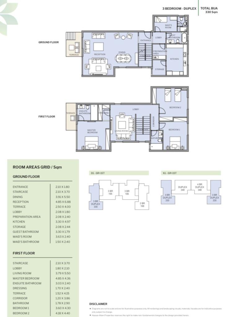 Floor plan for duplex at HAPTown