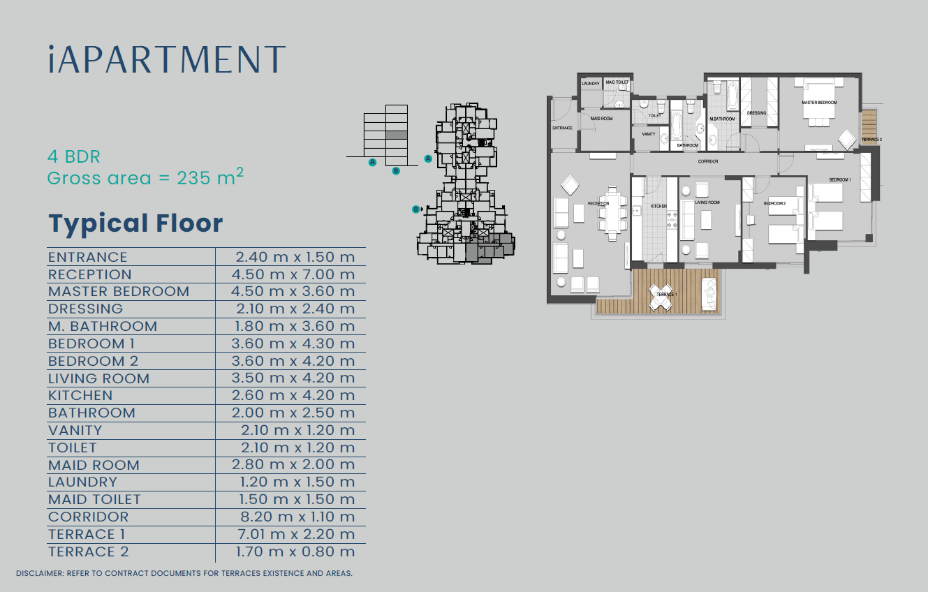 Floor plan for apartment at Mountain View iCity October