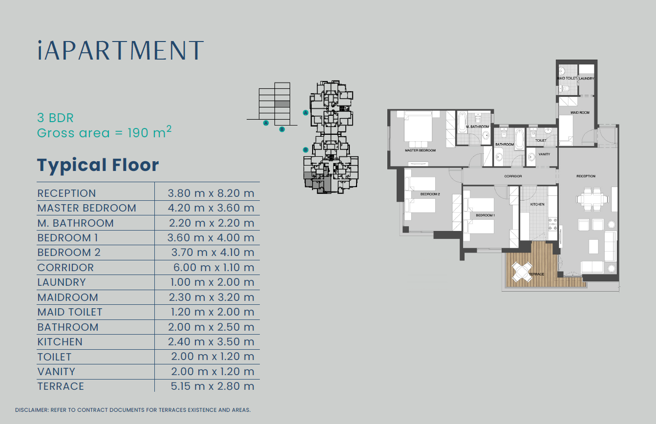Floor plan for apartment at Mountain View iCity October
