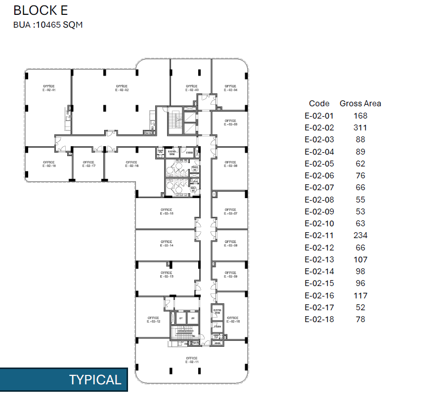 Floor plan for  at Saada