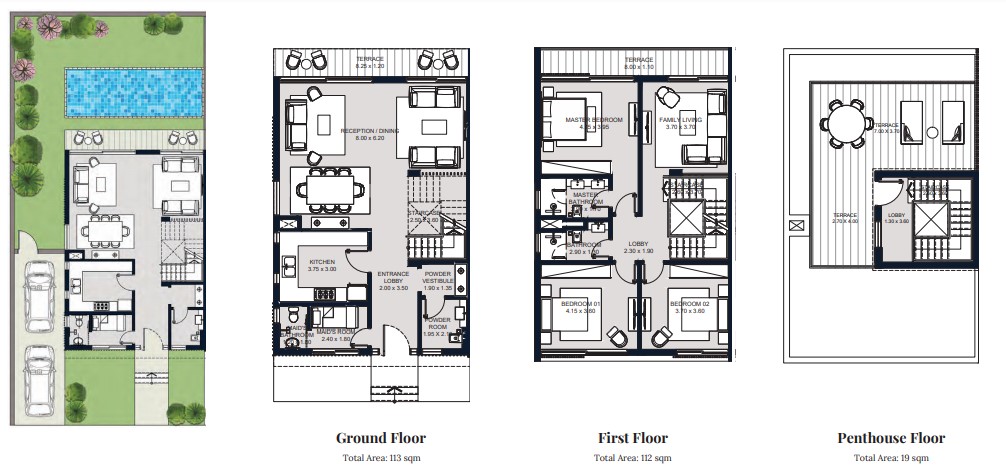 Floor plan for  at Swanlake Residences
